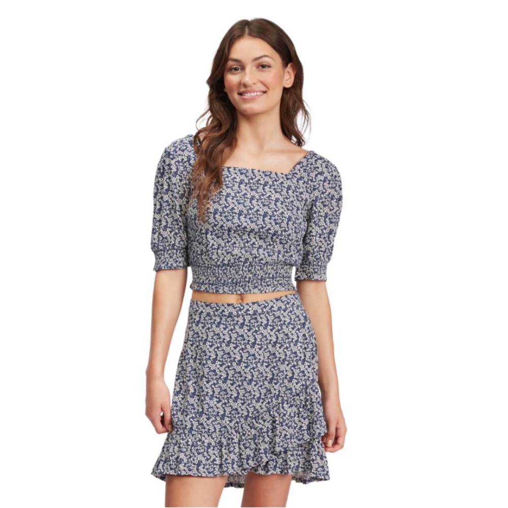 ROXY Million Waves Again Top and Skirt